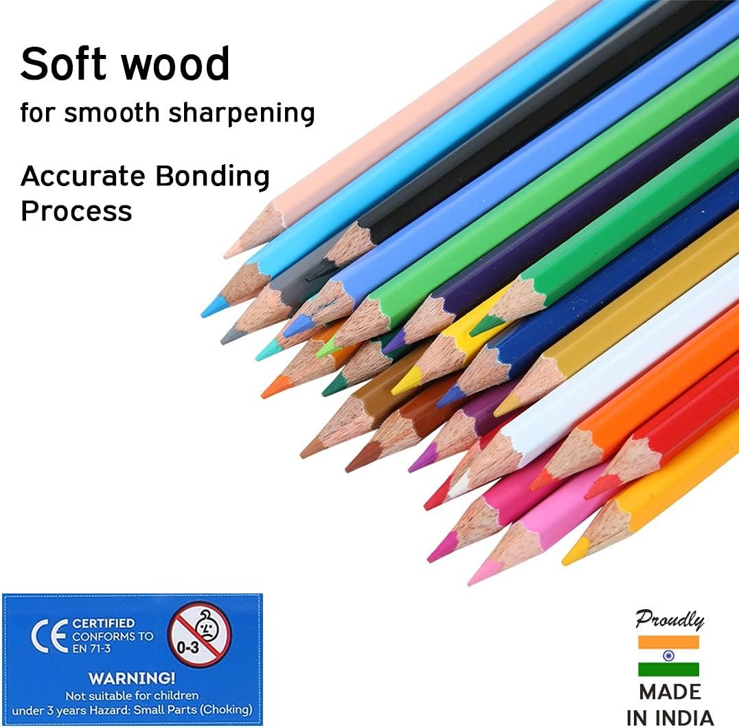 Doms Fsc 24 Shades Colour Pencil - Full Size - الصورة 3