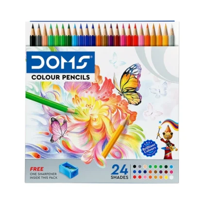Doms Fsc 24 Shades Colour Pencil - Full Size